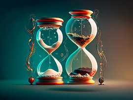 Hourglass in Digital