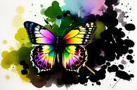 Levendige kleuren: een kleurrijke vlinder betovert de zintuigen van ButterflyPix thumbnail