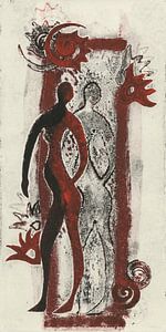 Femme rouge