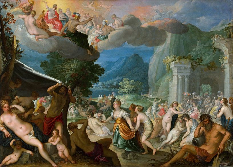 The Fall of Phaeton, Hans Rottenhammer by Masterful Masters