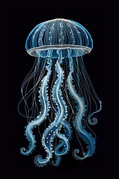 Delft Blue Jellyfish by Studio Ypie