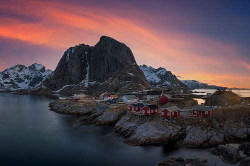 Henningsvær op de Lofoten