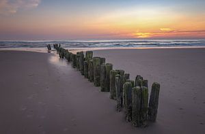 Sonnenuntergang am Strand von Martin Bredewold