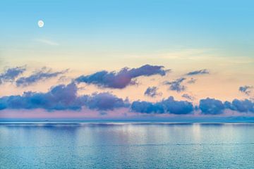 Ozean und Wolken am Abend von Achim Prill