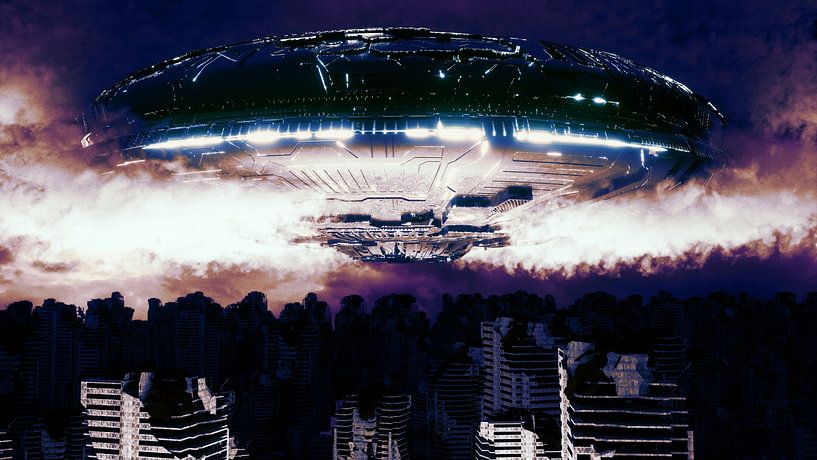UFO Invasion by Rainer Zapka