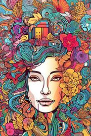 Peinture La symphonie de la synthèse