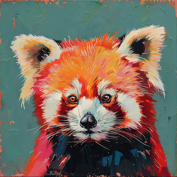 Kleine panda van Poster Art Shop