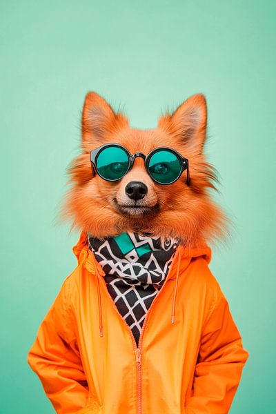 Finnish Spitz by Poster Art Shop