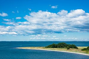 Landzunge an der dänischen Ostseeküste bei Gedser