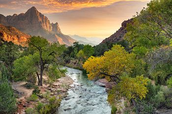 Sunrise in Zion National Park
