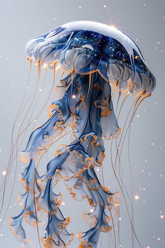 Royal blue jellyfish