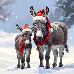 Esel zu Weihnachten...