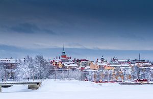 Une froide journée d'hiver en Suède