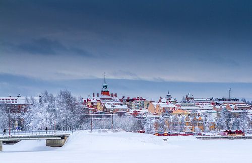 Une froide journée d'hiver en Suède