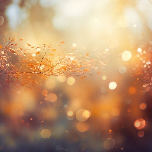 Bokeh automnal de rêve