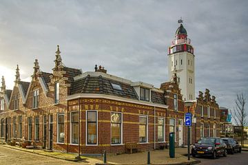 Phare d'Harlingen sur Dirk van Egmond