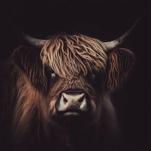Portrait d'un highlander écossais