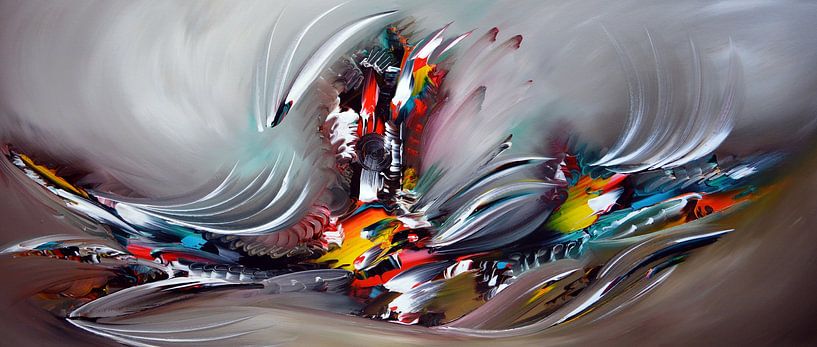 Colorful Touch by Gena Theheartofart