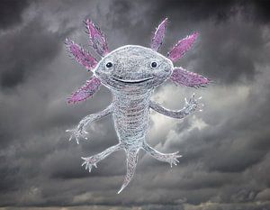 Le dieu de l'axolotl