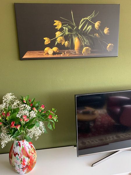 Stilleven tulpen