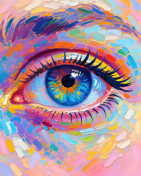 Kleur oog van Jean Pierre