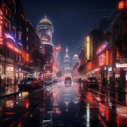 Istanboel in de nacht