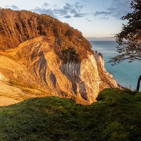Zonsopgang bij de krijtrotsen Møns Klint van Stephan Schulz