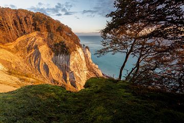 Lever de soleil sur les falaises de craie de Møns Klint sur Stephan Schulz