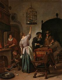 The parrot cage, Jan Havicksz. Steen