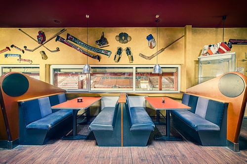 Bar sportif de hockey sur glace