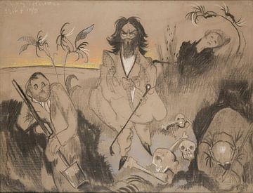 Stanisław Ignacy Witkiewicz - Monoloog van de Grafdelver (1916) van Peter Balan