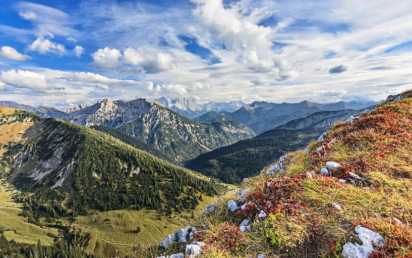 Herbstliche Ammergauer Alpen von Andreas Föll
