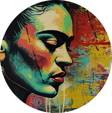 Frida Urban Art van De Mooiste Kunst