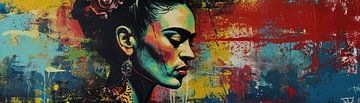 Frida Urban Art van De Mooiste Kunst