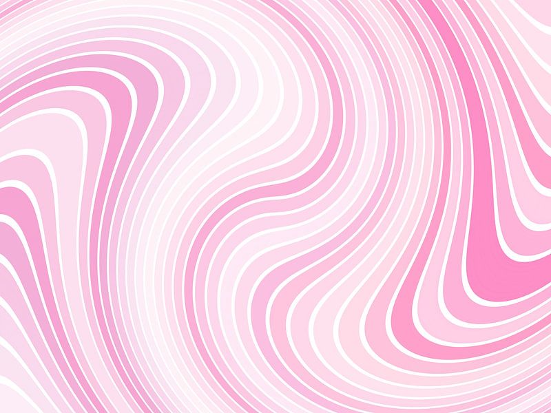 Rainbow Preppy Twist  Pink Pastel by Monika Strigel