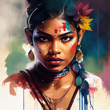 Festival-Blütenporträt