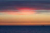 Navire du soir|Mer du Nord Vlieland. par Gerard Koster Joenje (Vlieland, Amsterdam & Lelystad in beeld) Aperçu