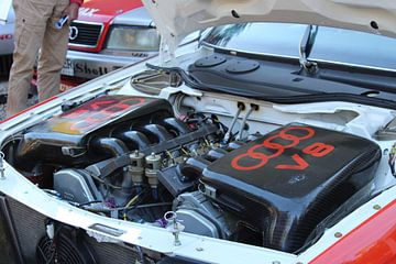 Audi V8 quattro DTM motor van Marvin Taschik