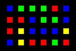 Verschachtelt | Mittig | 06x04 | N=01 | Random #05 | RGBY