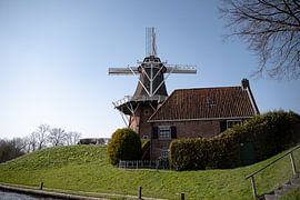 Moulin Zeldenrust à Dokkum : un beau monument d'histoire et d'artisanat