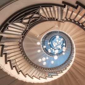 Spiral Stairs, London van Photo Wall Decoration