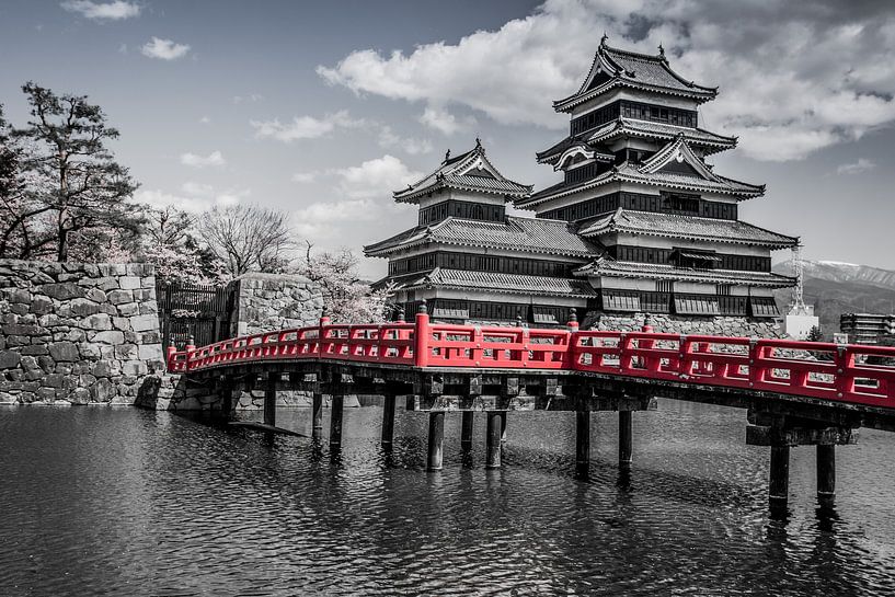 Japanese palace colourkey by Wuzitours Fotografie