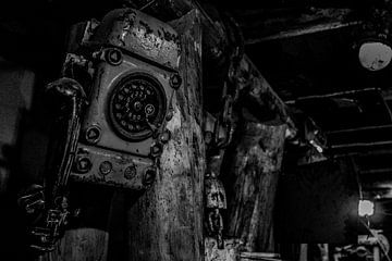 The old phone by Inez Van Campfort