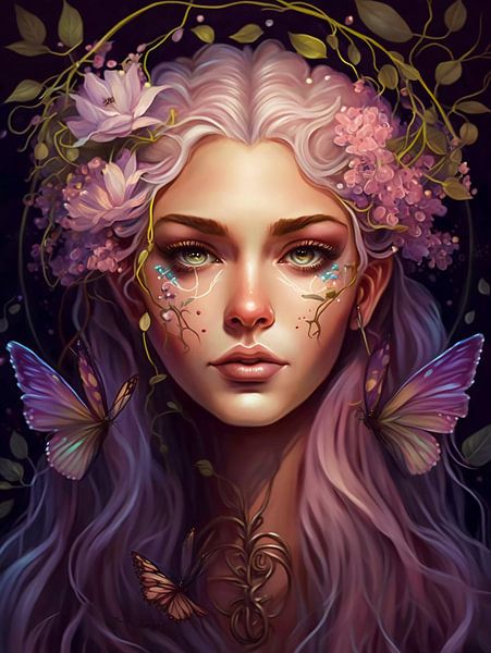 Butterfly fairy by haroulita