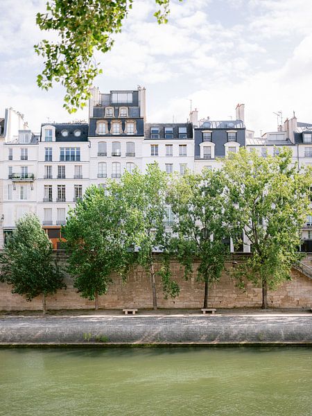 Vue de la Seine | Paris pastel fine art photographie de voyage France par Raisa Zwart