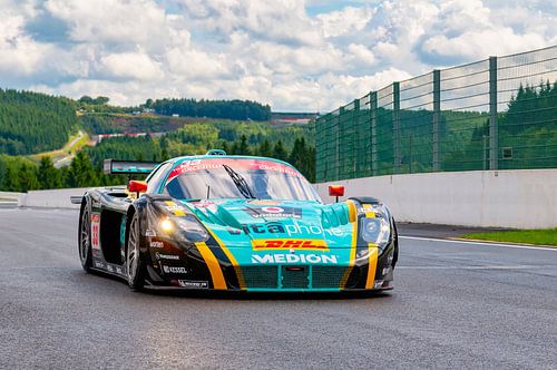Maserati MC12 GT1 raceauto op Spa Francorchamps