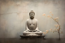 Bouddha sur Heike Hultsch