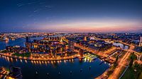Rotterdam Sunset by Michiel Buijse thumbnail