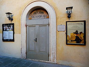 Teatro Caporali Panicale Umbrien von Dorothy Berry-Lound