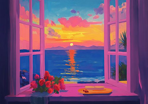 Henri Matisse inspired "flow of colour"